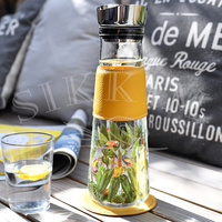 Karafka Szklana JM z zaparzaczem `Rainforest` 1250ml